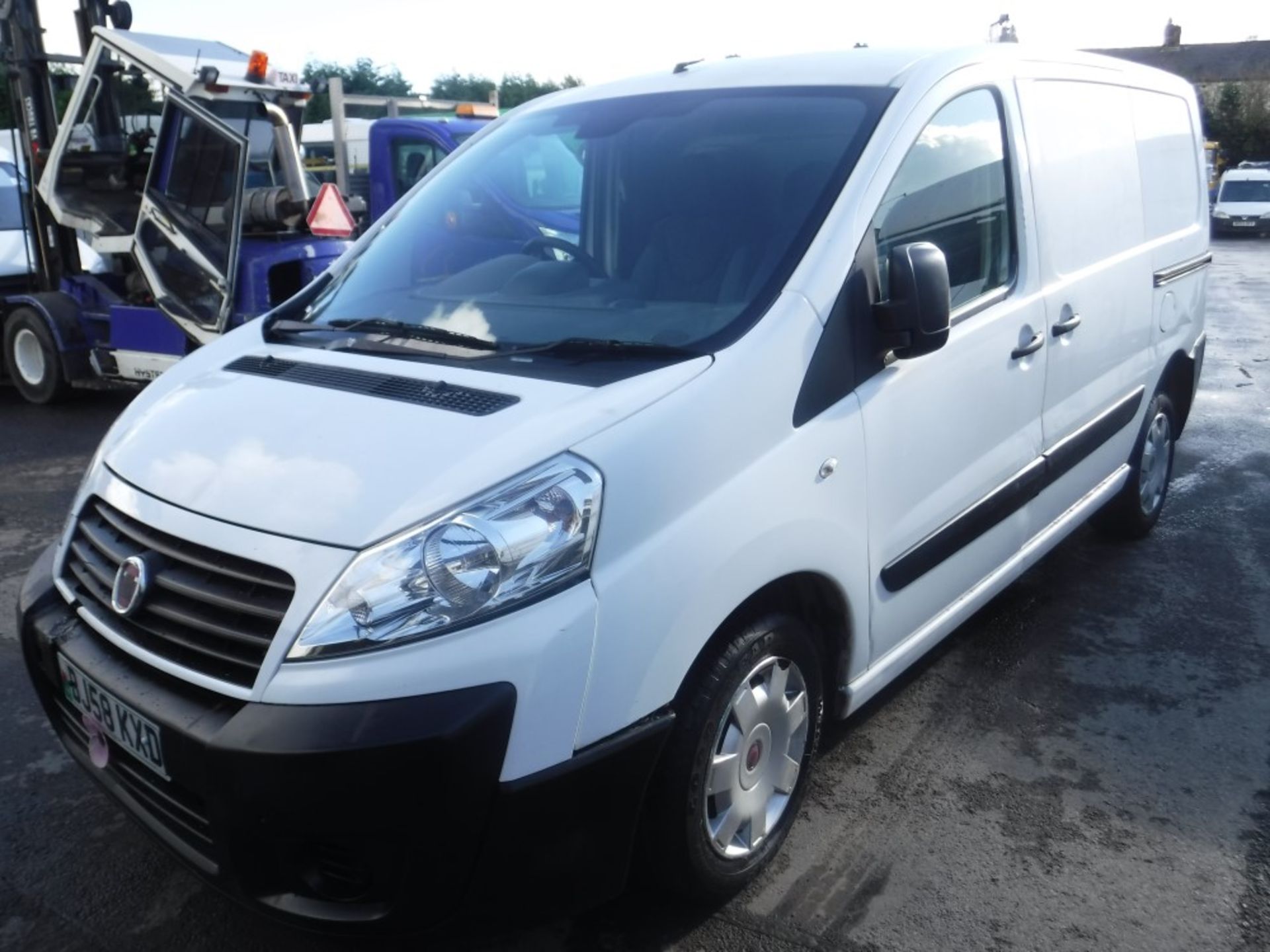 58 reg FIAT SCUDO 90 M-JET SWB, 1ST REG 10/08, 248952KM INCORRECT, V5 HERE, 2 FORMER KEEPERS [NO - Image 2 of 6