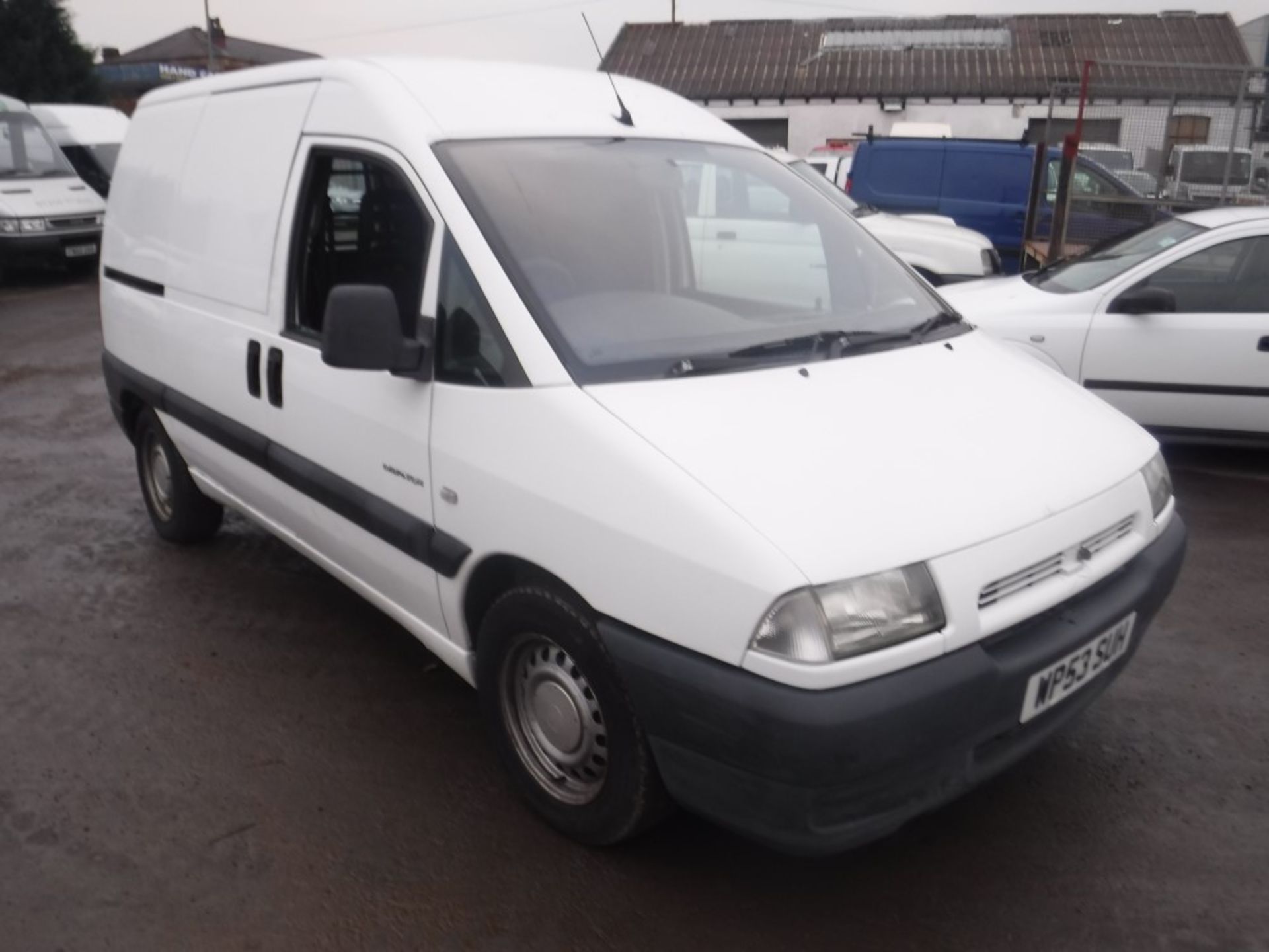 53 reg CITROEN DISPATCH HDI DOUBLE SIDE LOADER, 1ST REG 02/04, TEST 03/19, MILEAGE UNREADABLE, V5