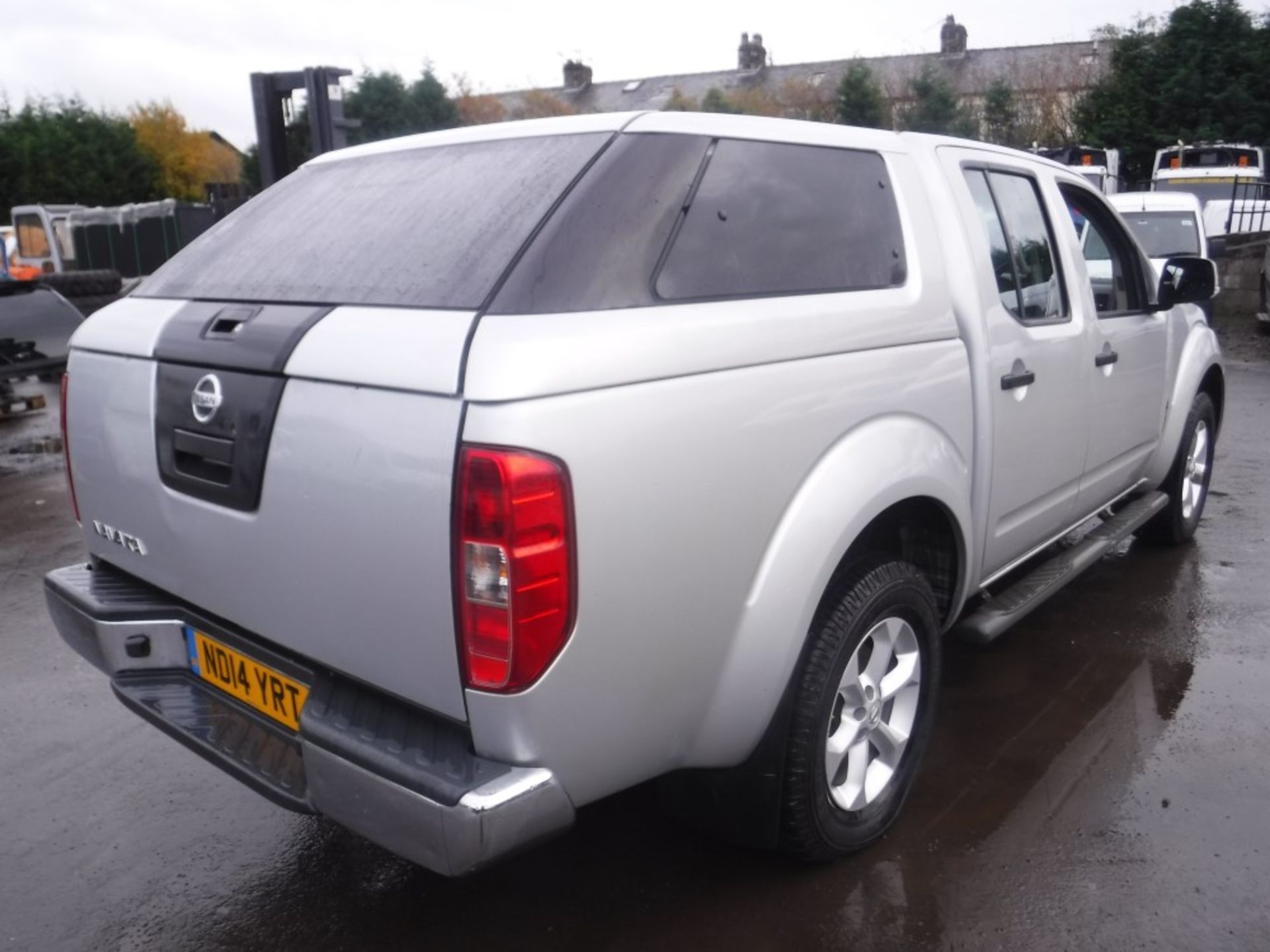 14 reg NISSAN NAVARA ACENTA DCI PICKUP, 1ST REG 07/14, TEST 07/19, 146286M WARRANTED, V5 HERE, 1 - Image 4 of 5