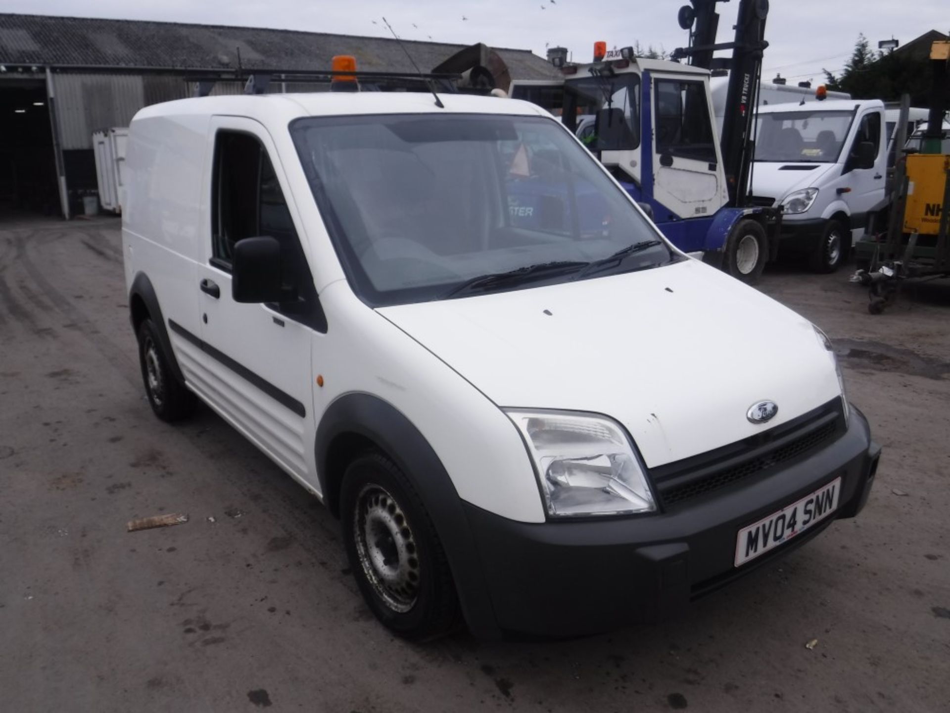 04 reg FORD TRANSIT CONNECT L200 TD SWB (DIRECT COUNCIL) 1ST REG 04/04, TEST 05/19, 52413M, V5 HERE,