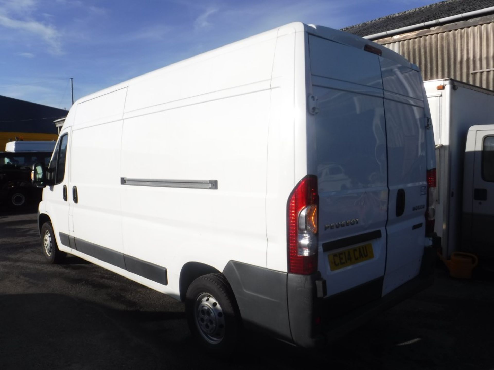 14 reg PEUGEOT BOXER 335 L3H2 HDI, 1ST REG 03/14, 100364M WARRANTED, V5 HERE, 1 FORMER KEEPER [+ - Image 3 of 6