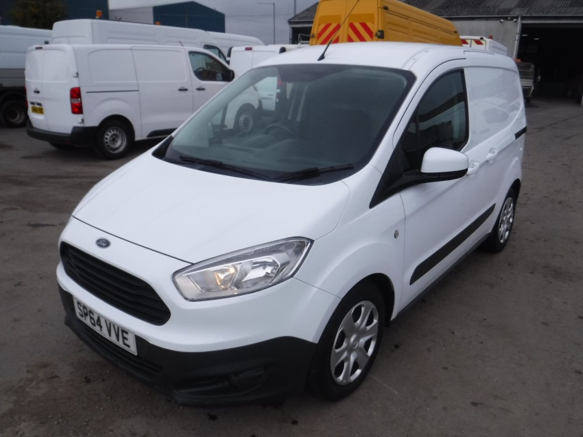 64 reg FORD TRANSIT COURIER TREND TDCI, 1ST REG 12/14, TEST 12/18, 144062M WARRANTED, V5 HERE, 1 - Image 2 of 6