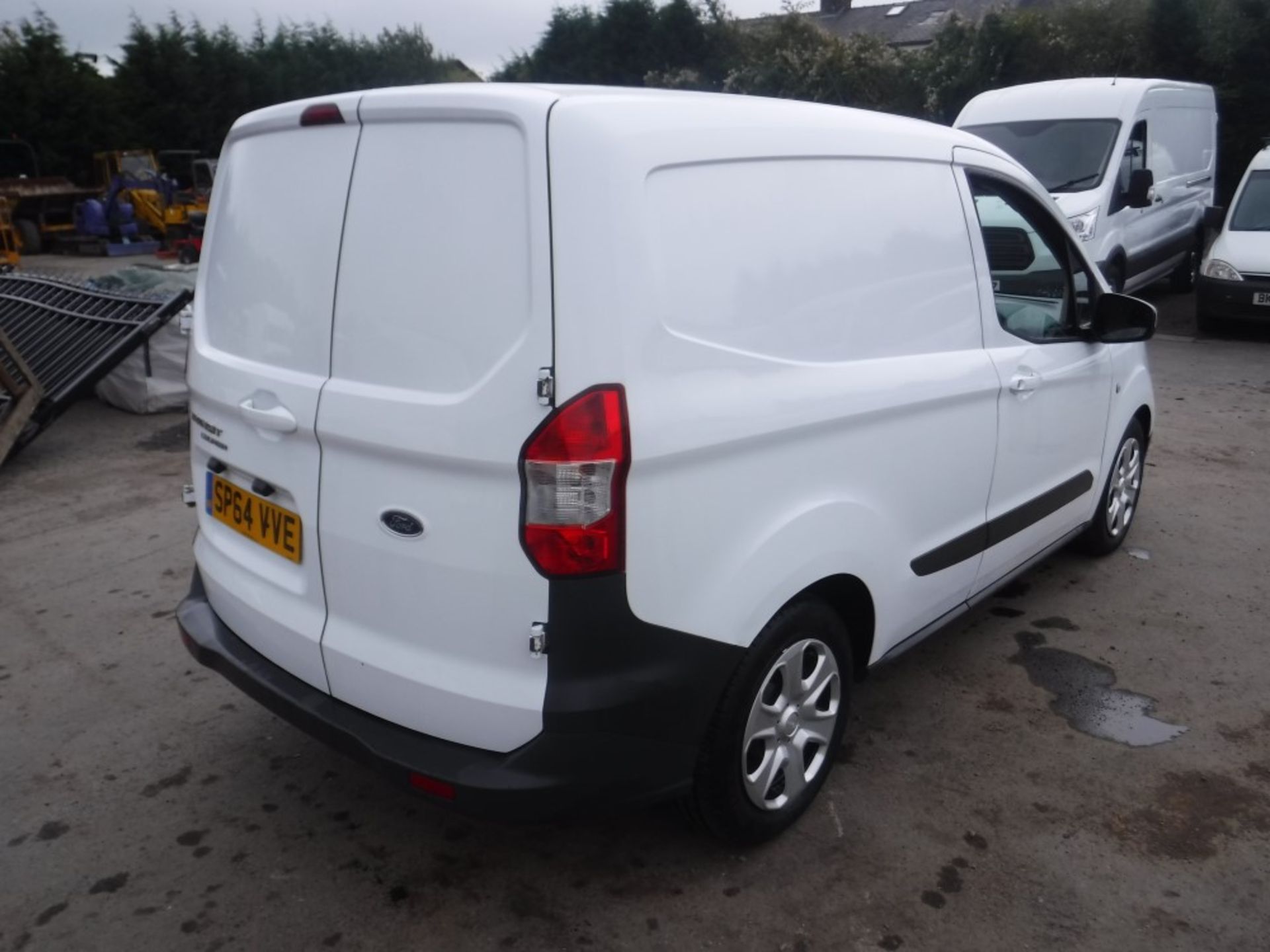 64 reg FORD TRANSIT COURIER TREND TDCI, 1ST REG 12/14, TEST 12/18, 144062M WARRANTED, V5 HERE, 1 - Image 3 of 6