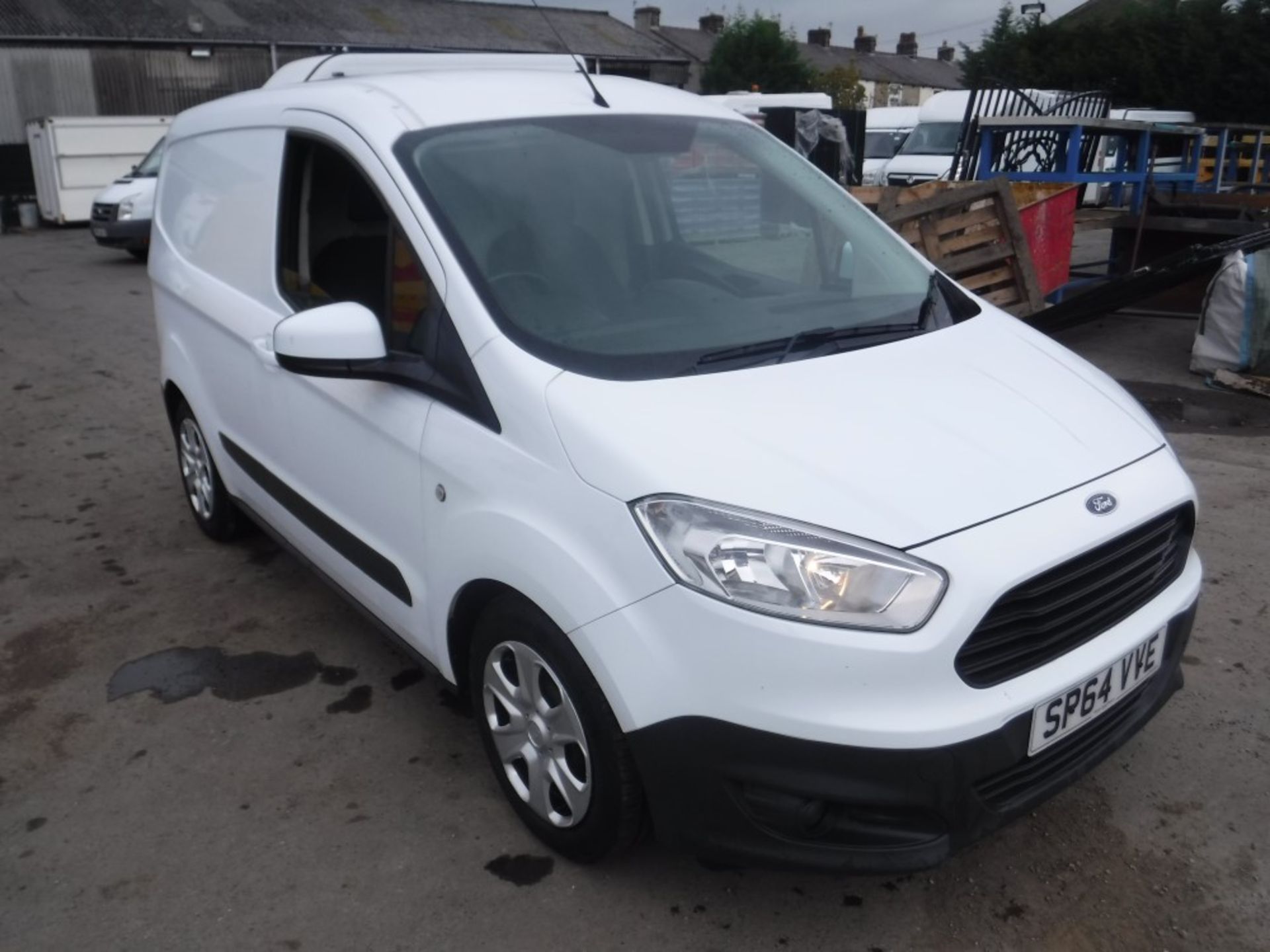 64 reg FORD TRANSIT COURIER TREND TDCI, 1ST REG 12/14, TEST 12/18, 144062M WARRANTED, V5 HERE, 1