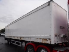 APPROX 40FT TWIN AXLE BOX TRAILER [NO VAT]
