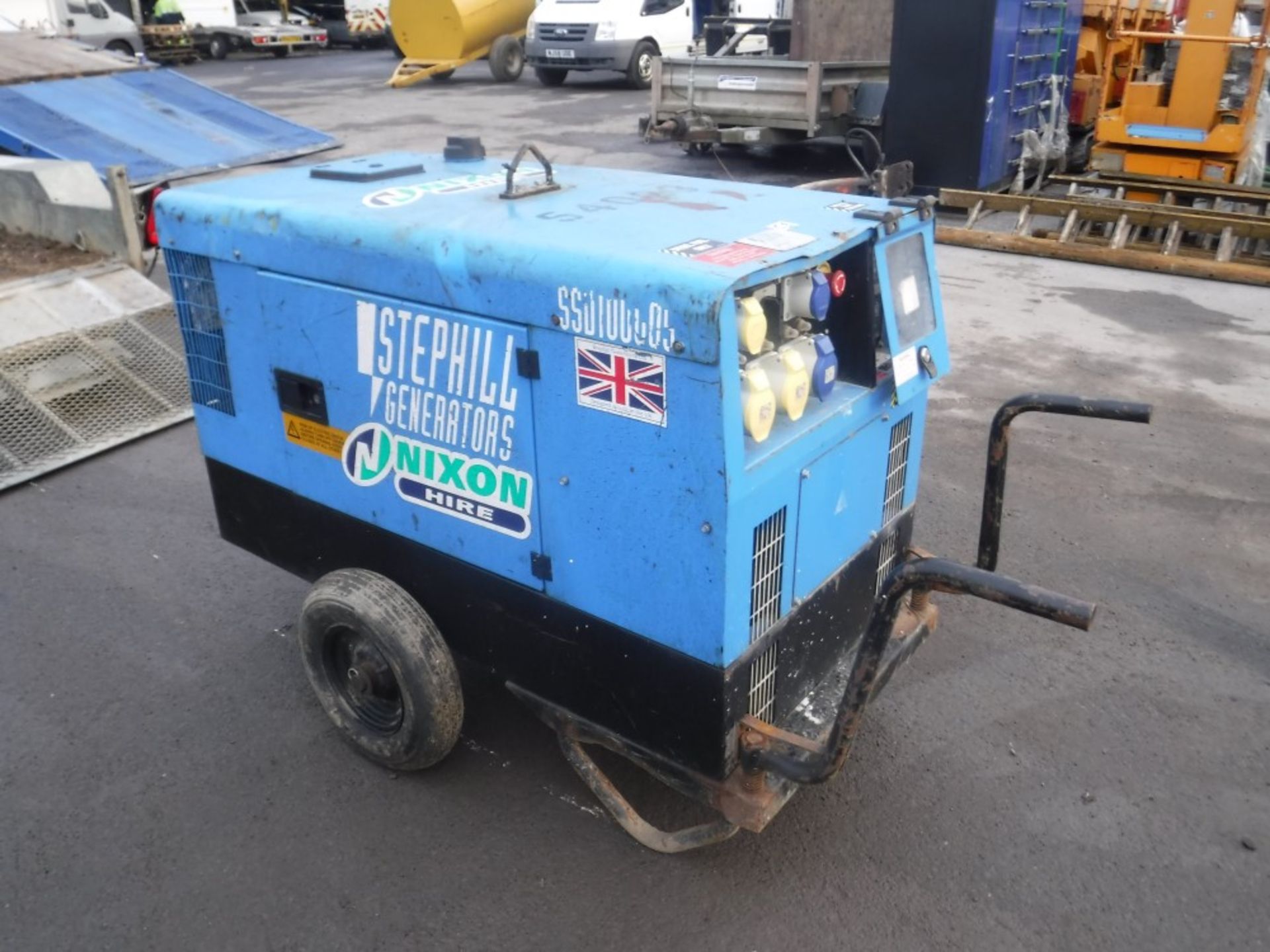 STEPHILL 10 KVA GENERATOR (SD100005) [+ VAT]