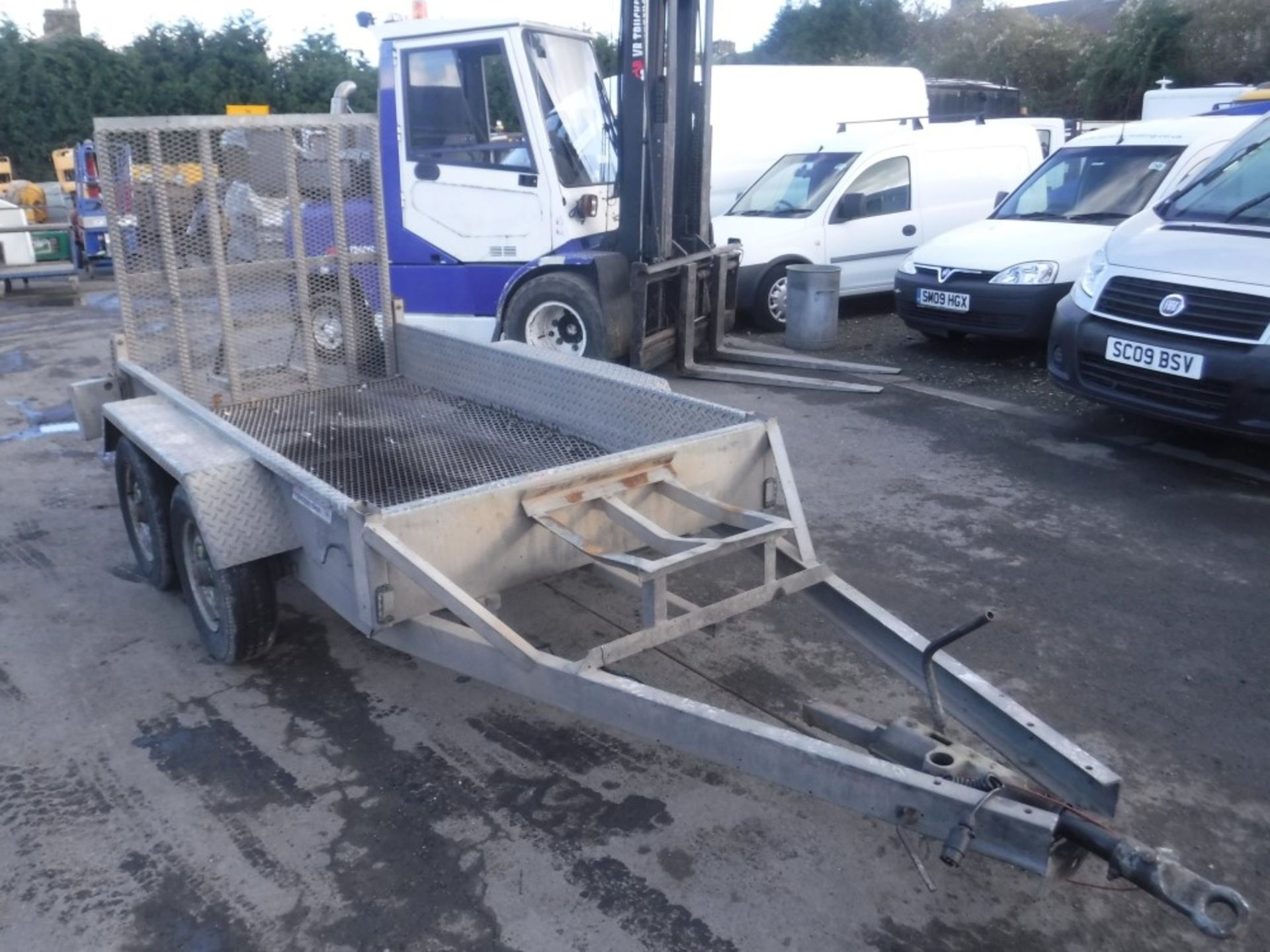 INDEPENSION 2600KG MINI DIGGER TRAILER [NO VAT]