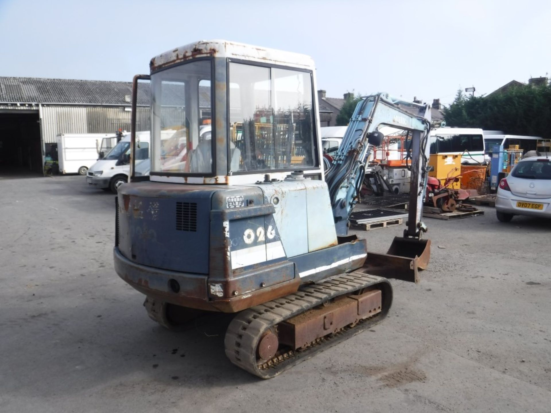 KUBOTA KX026 MINI EXCAVATOR, 4140 HOURS (IMPORTED FROM JAPAN) [+ VAT] - Image 3 of 5