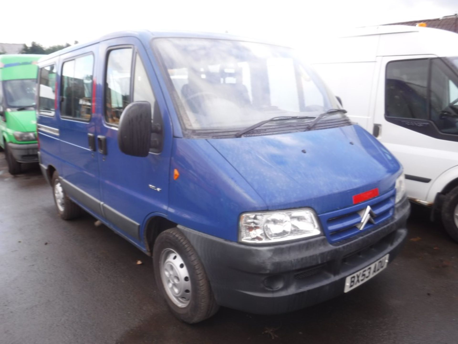 53 reg CITROEN RELAY 1500 TD HDI SWB DOUBLE SIDE LOADER WITH LIFT, 1ST REG 09/03, TEST 02/19,