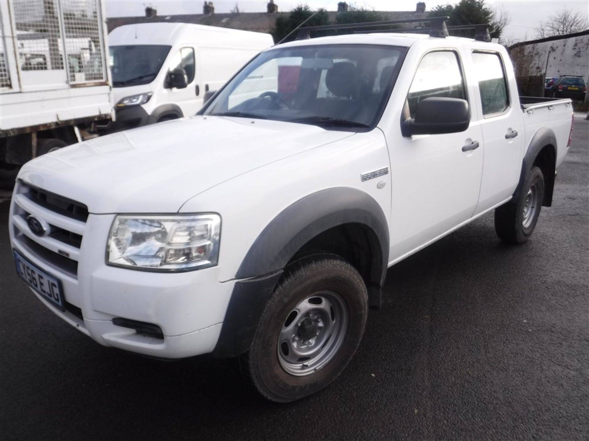 56 reg FORD RANGER D/C 4WD PICKUP, 1ST REG 11/06, TEST 10/19, 94192M WARRANTED, V 5 HERE, 1 OWNER - Image 2 of 6