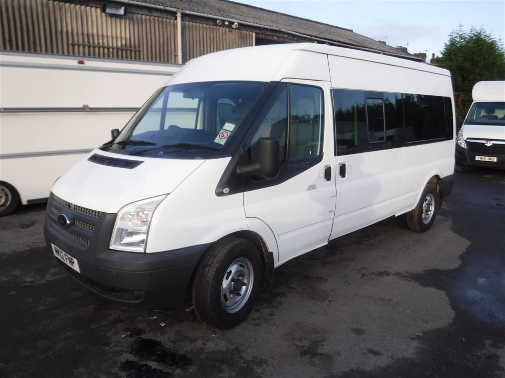 12 reg FORD TRANSIT 135 T350 RWD 14 SEAT MINIBUS, 1ST REG 05/12, TEST 05/19, 128199M WARRANTED, V5 - Bild 2 aus 6