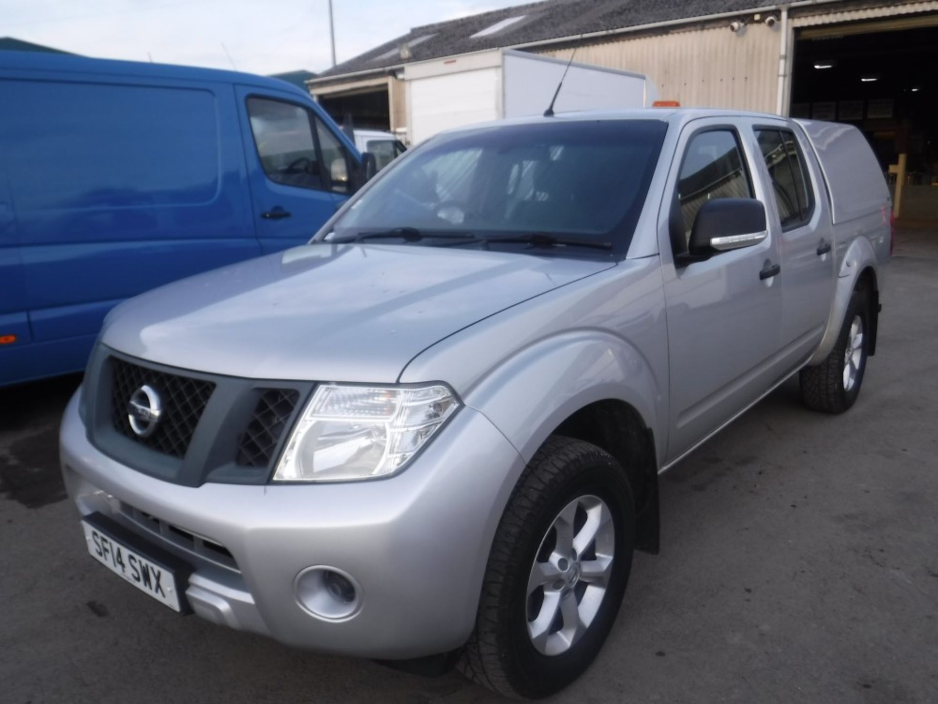 14 reg NISSAN NAVARA VISIA DCI PICKUP, 1ST REG 03/14, TEST 03/19, 96577M WARRANTED, V5 HERE, 1 OWNER - Bild 2 aus 5