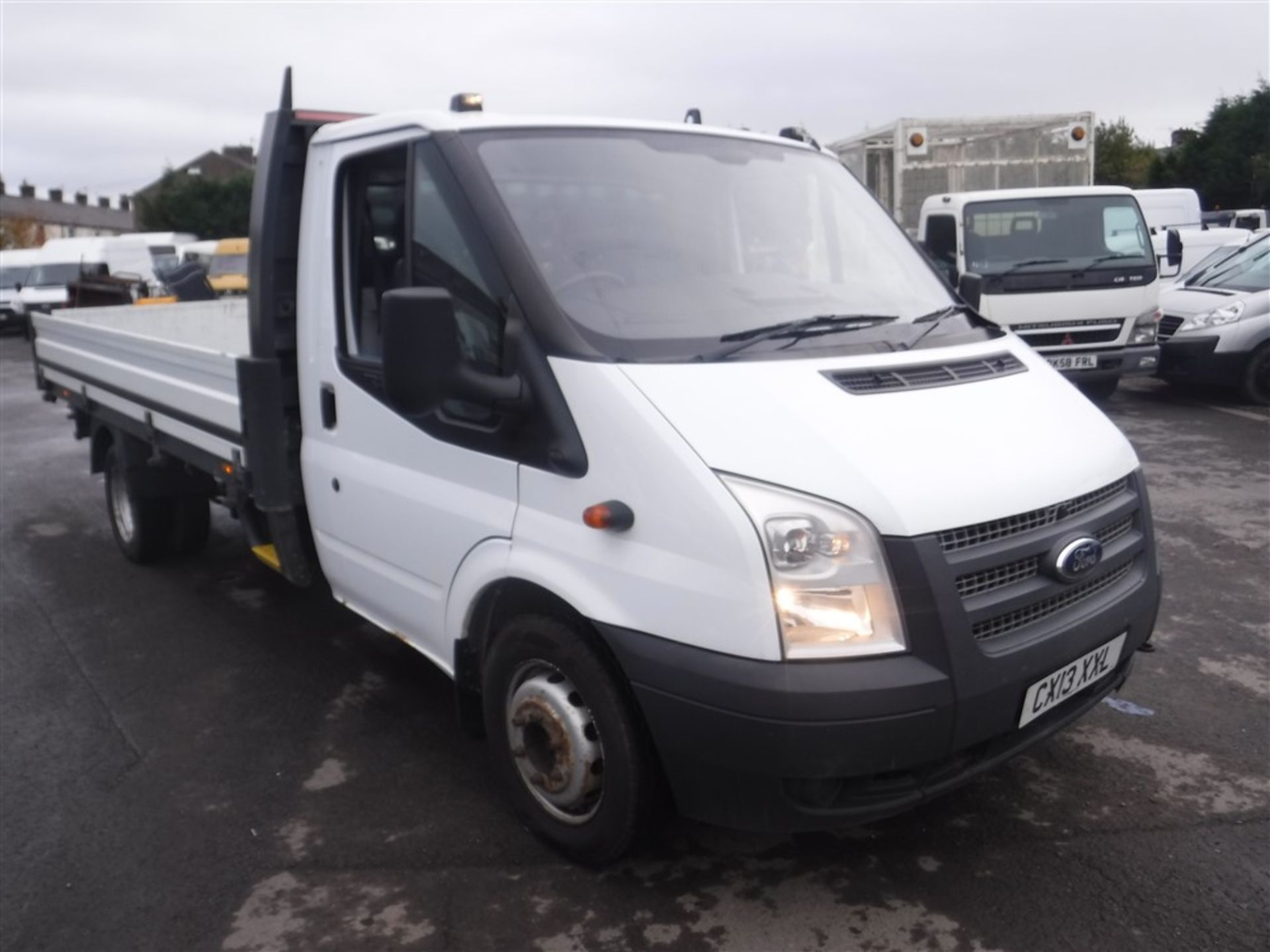 13 reg FORD TRANSIT 125 T350 RWD DROPSIDE, 1ST REG 05/13, 183925M, V5 HERE, 2 FORMER KEEPERS [+