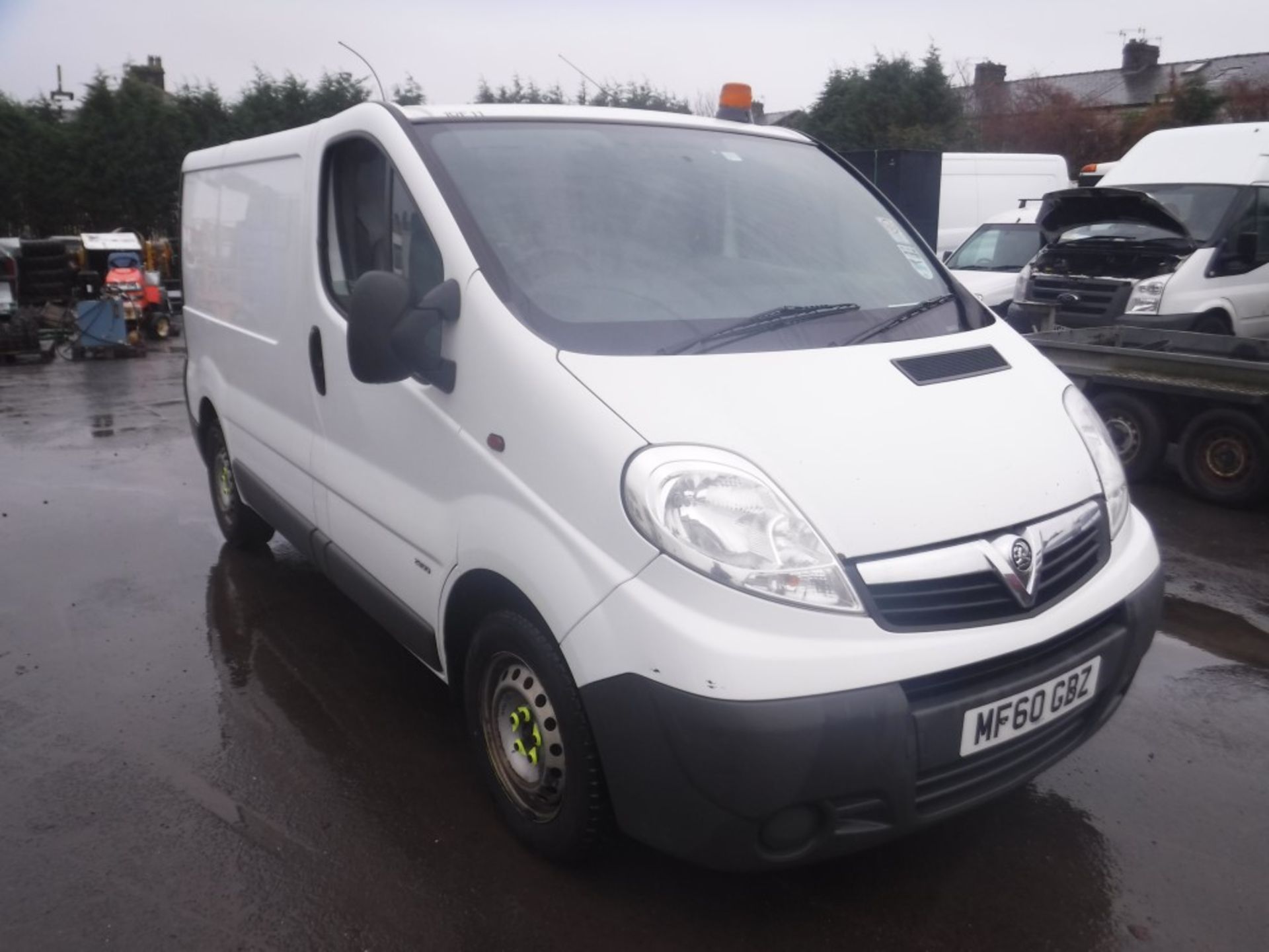 60 reg VAUXHALL VIVARO 2900 CDTI SWB (DIRECT ELECTRICITY NW) 1ST REG 09/10, TEST 09/19, 156866M,