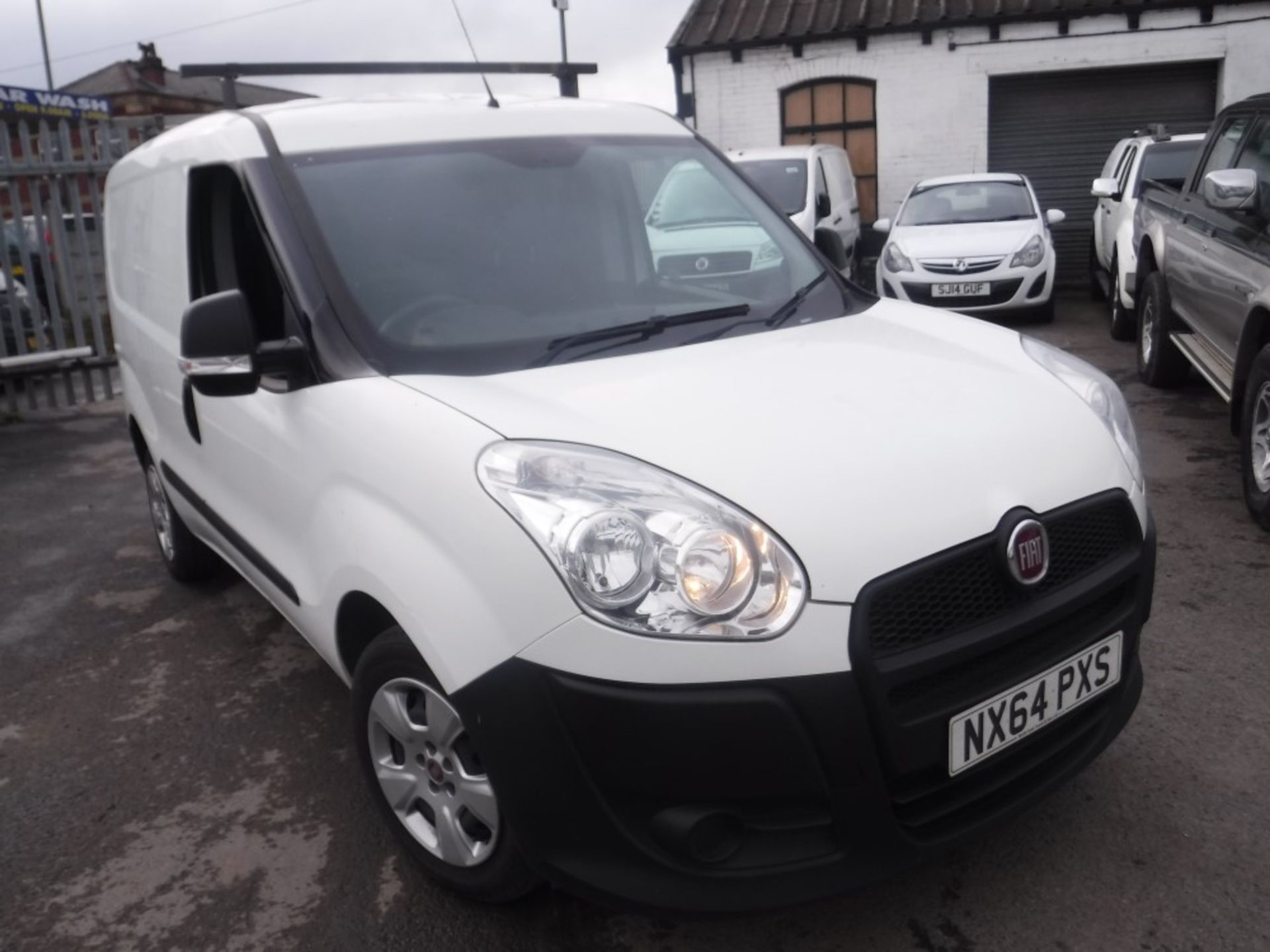 64 reg FIAT DOBLO 16V MULTIJET VAN, 1ST REG 12/14, TEST 12/18, 127835M NOT WARRANTED, V5 HERE, 1