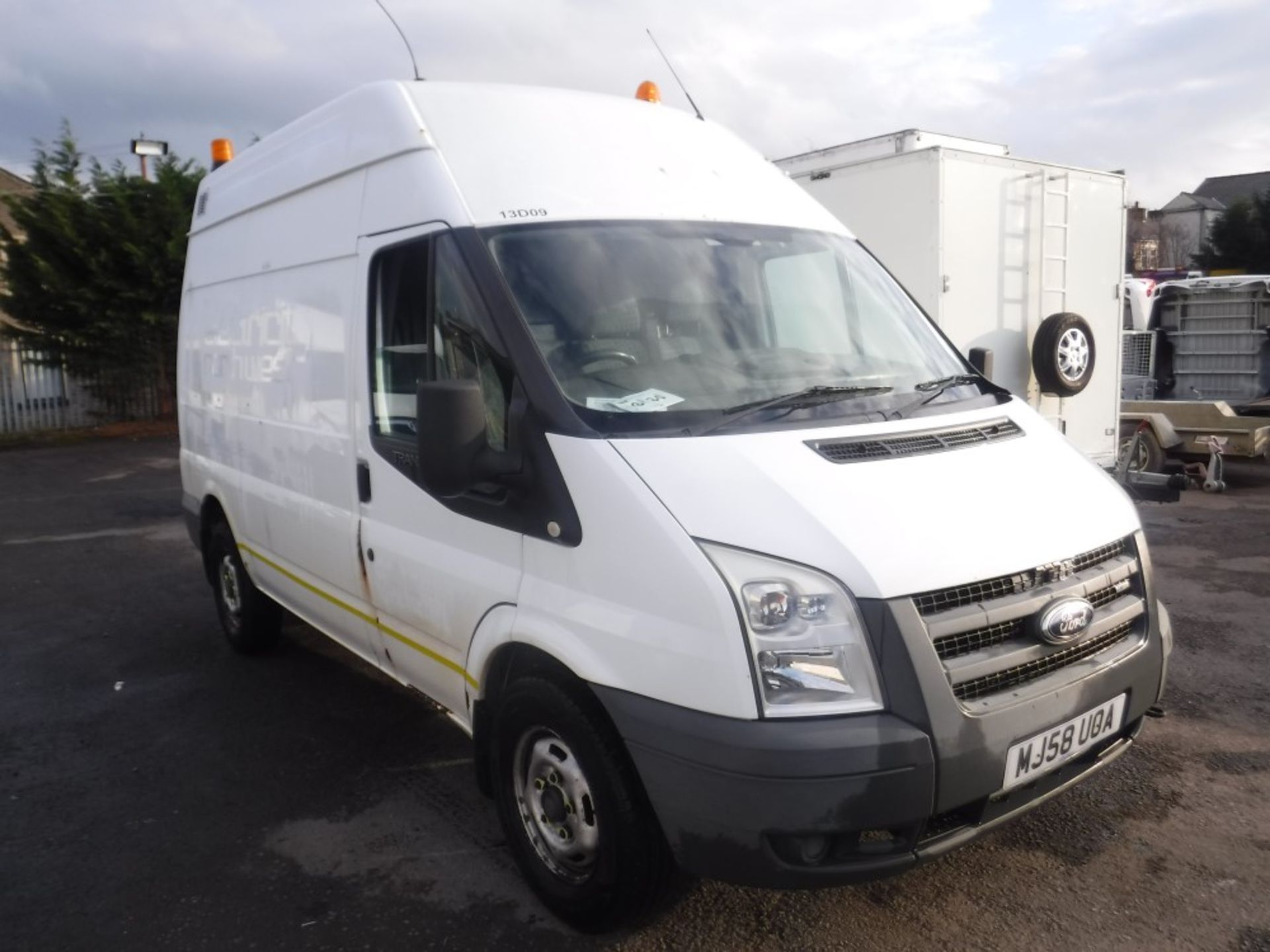 58 reg FORD TRANSIT 115 T350M RWD (DIRECT ELECTRICITY NW) 1ST REG 01/09, TEST 01/19, 83375M, V5