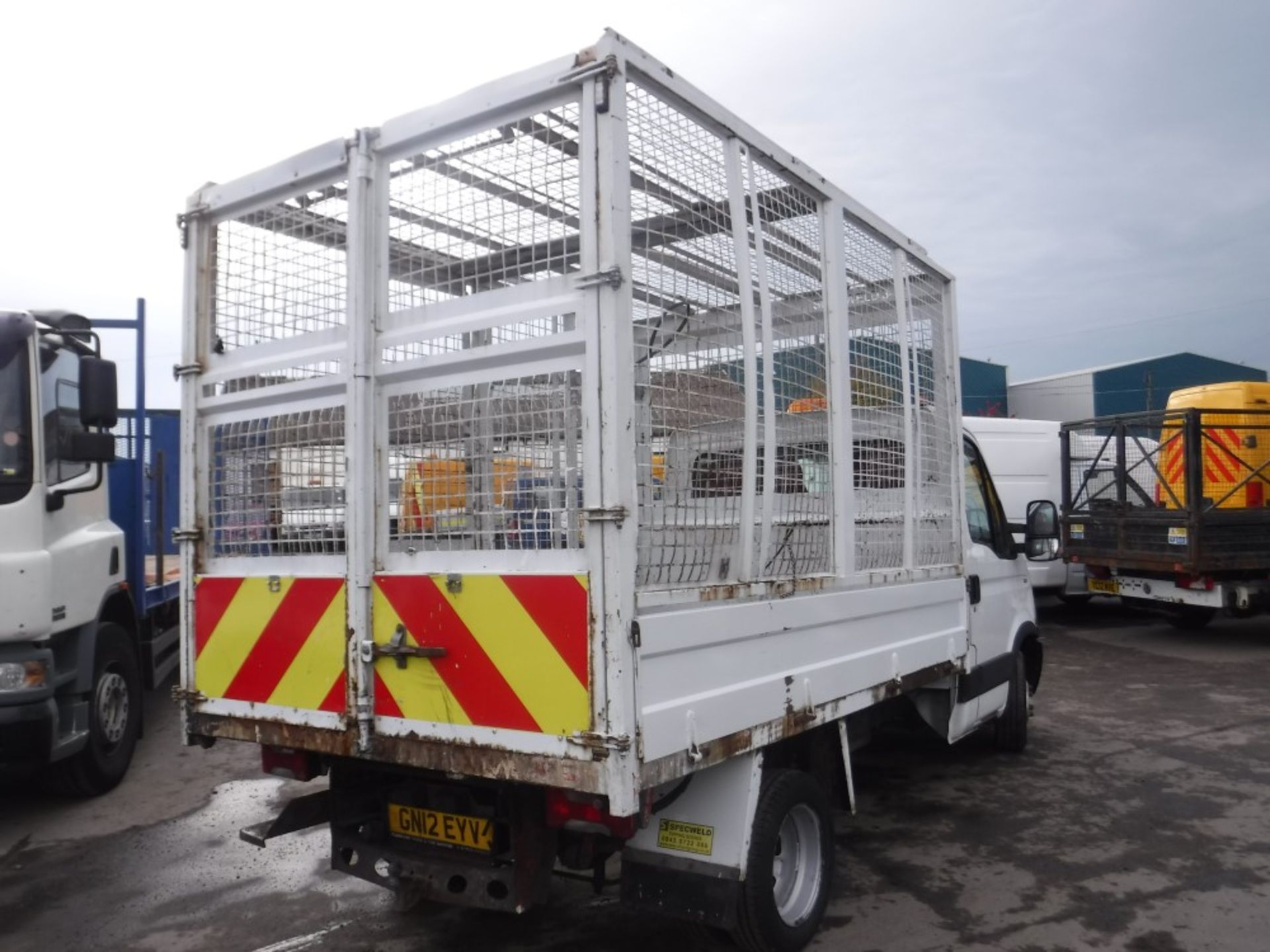 12 reg IVECO DAILY 35C11 MWB CAGED TIPPER, 1ST REG 04/12, TEST 04/19, 102241M, V5 HERE, 1 FORMER - Bild 4 aus 5