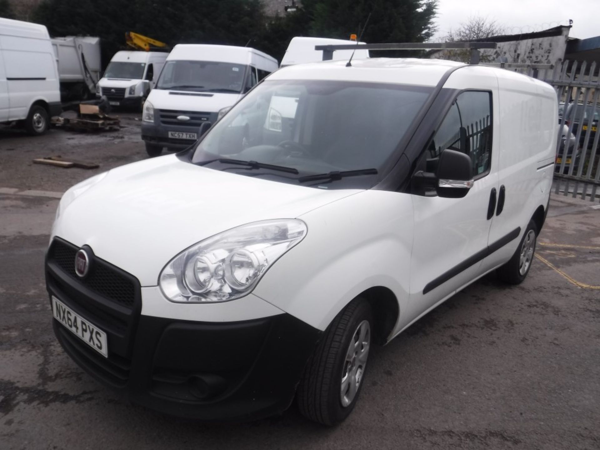 64 reg FIAT DOBLO 16V MULTIJET VAN, 1ST REG 12/14, TEST 12/18, 127835M NOT WARRANTED, V5 HERE, 1 - Image 2 of 6