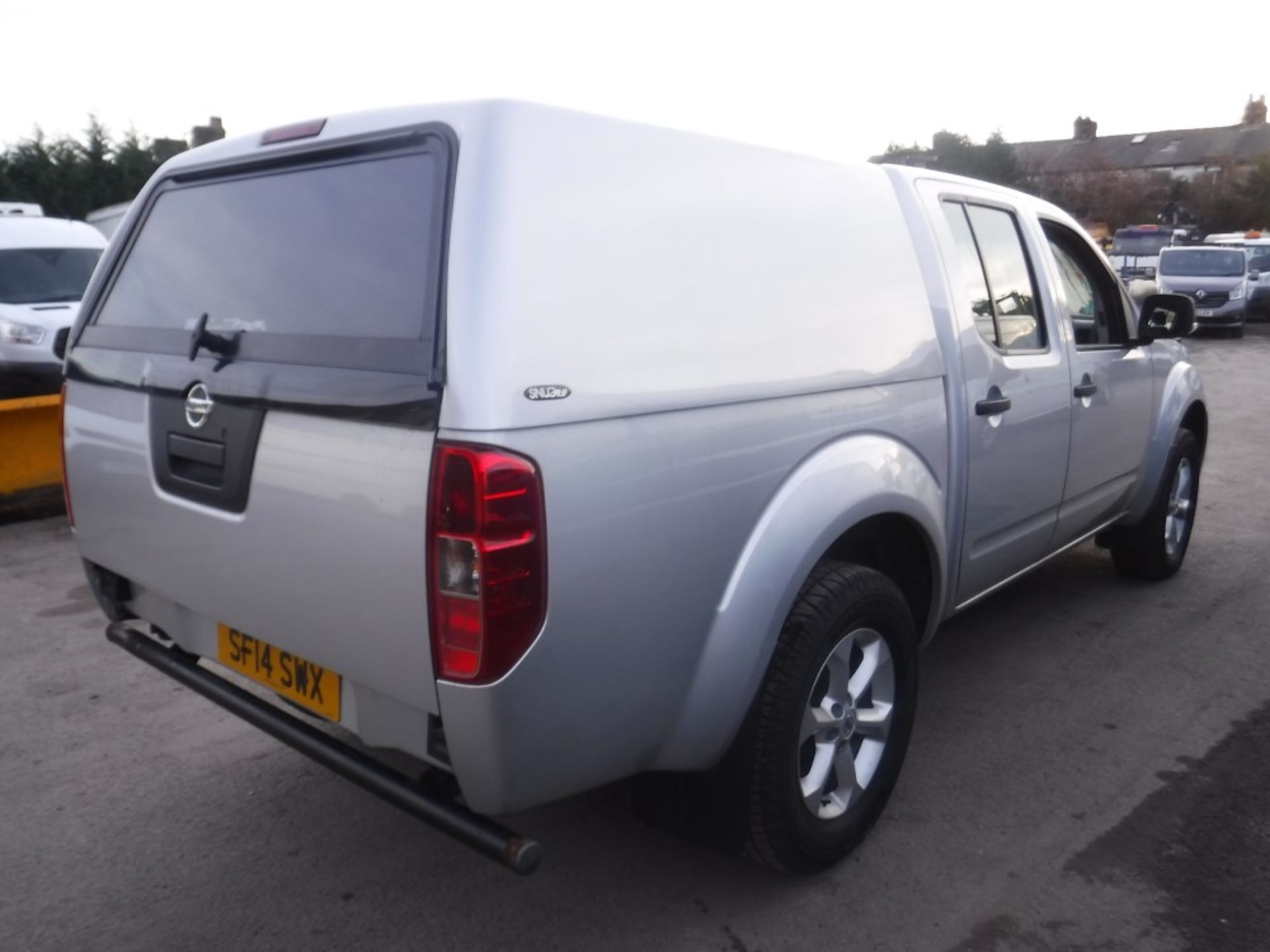 14 reg NISSAN NAVARA VISIA DCI PICKUP, 1ST REG 03/14, TEST 03/19, 96577M WARRANTED, V5 HERE, 1 OWNER - Bild 4 aus 5