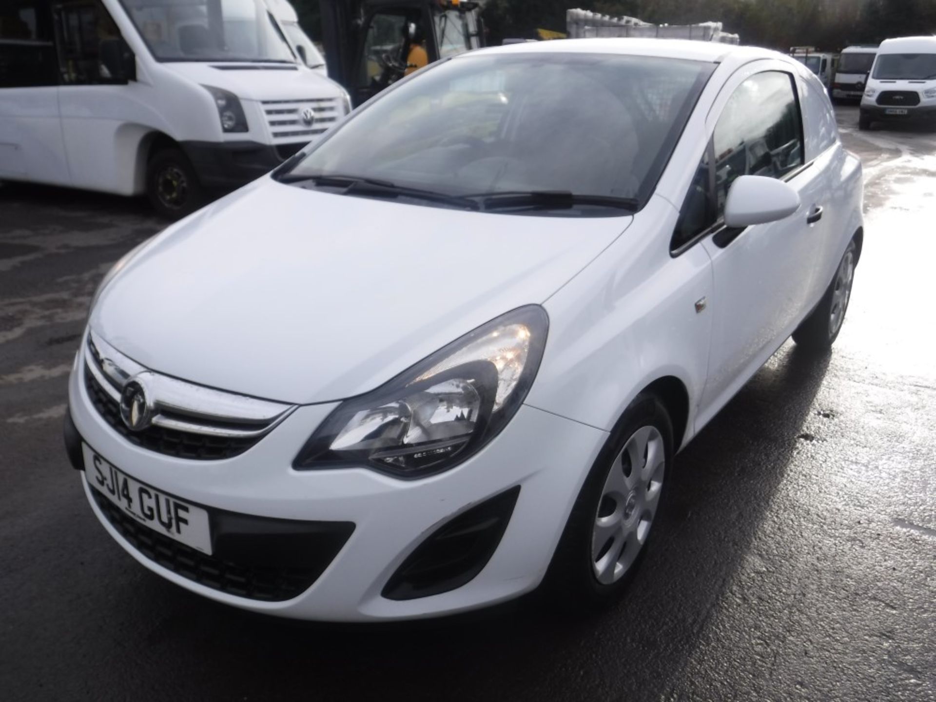 14 reg VAUXHALL CORSA CDTI ECOFLEX S/S VAN, 1ST REG 06/14, TEST 06/19, 109307M WARRANTED, V5 HERE, 1 - Image 2 of 5