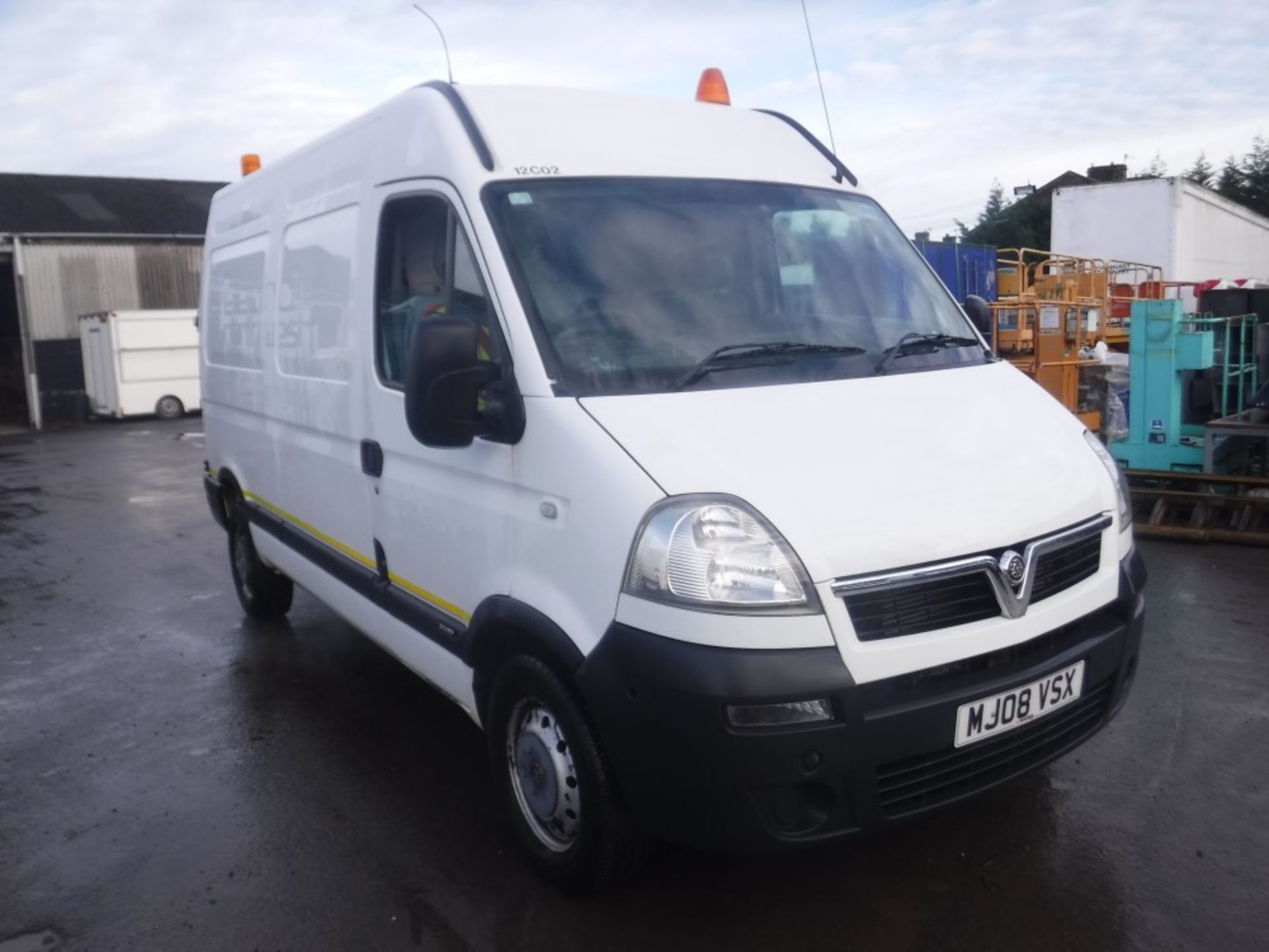 08 reg VAUXHALL MOVANO 3500 CDTI MWB (DIRECT ELECTRICITY NW) 1ST REG 05/08, TEST 05/19, 62802M, V5