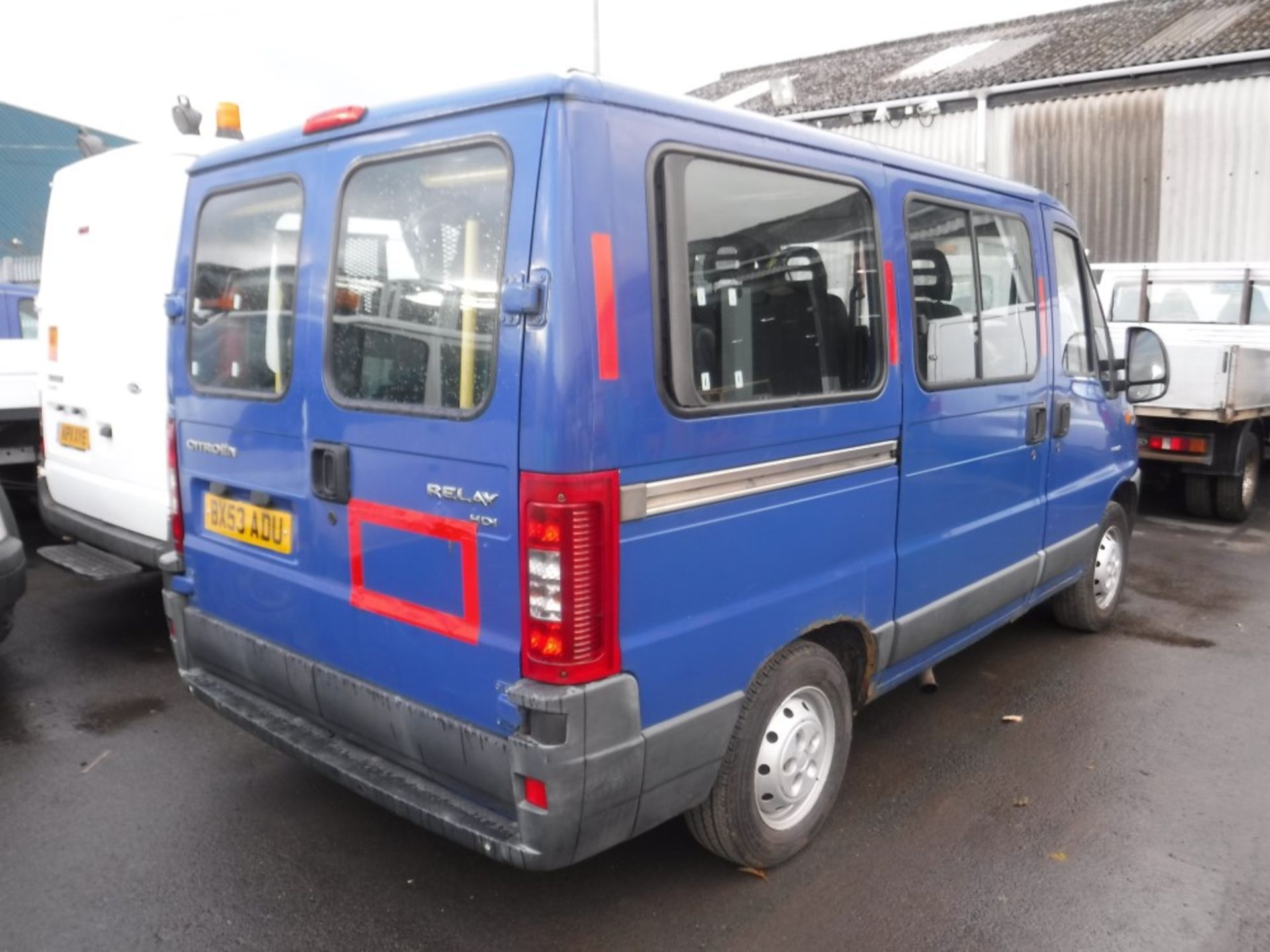 53 reg CITROEN RELAY 1500 TD HDI SWB DOUBLE SIDE LOADER WITH LIFT, 1ST REG 09/03, TEST 02/19, - Bild 4 aus 6