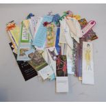 A large selection of bookmarks