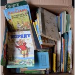 A large box of childrens books, mainly from the 1950s, 60s and 70s to include Enid Blyton,