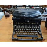 A Remington Noiseless Typewriter,