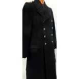 A 1944 WW2 Fleet Air Arm great coat with all original buttons and in good overall condition - one