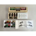 Three boxed sets of vintage car,