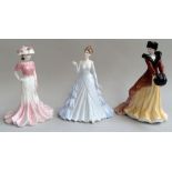 Two Coalport figurines, 'Ladies of Fashion, Liz' and 'Happiness',