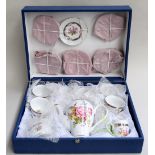 A boxed Porcelanas Dec. T.