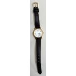 Ladies Lorus watch on a leather strap