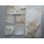 Small collection of handkerchiefs,