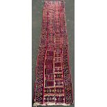 A runner rug,