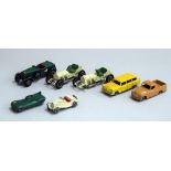 A collection of Lesney Matchbox models, including; No.