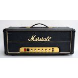 A 1979 Marshall Mk2 Master Model 100W Super Lead vintage guitar amplifier head