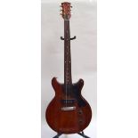 A Les Paul Jr doublecut electric guitar,