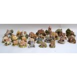 A large collection of Lilliput Lane cottages, comprising Rose Cottage - Skirsgill,