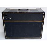 A Vox guitar cab