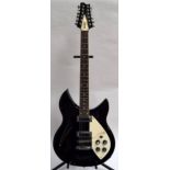 An Indie 12-string electric guitar, Rickenbacker copy,