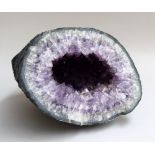 An amethyst cave,