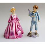 Two Royal Worcester figurines to include "The Parakeet" No: 3087,