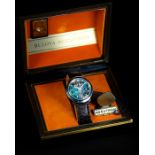A VERY RARE BULOVA ACCUTRON SPACEVIEW WATCH CIRCA 1963 with ORIGINAL BOX & PAPERS Includes price