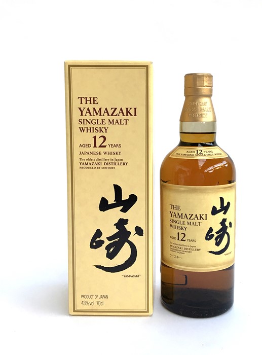 Yamazaki 12 year old whisky (43% vol, 70cl)