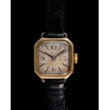 A LADIES 9CT GOLD ROLEX MECHANICAL WRIST WATCH CIRCA 1928/29, Rolex Prima 15 Jewel movement,