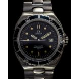 A GENTLEMAN’S STAINLESS STEEL OMEGA SEAMASTER PROFESSIONAL WATCH CIRCA 1990 REF 2810.50.00 WITH