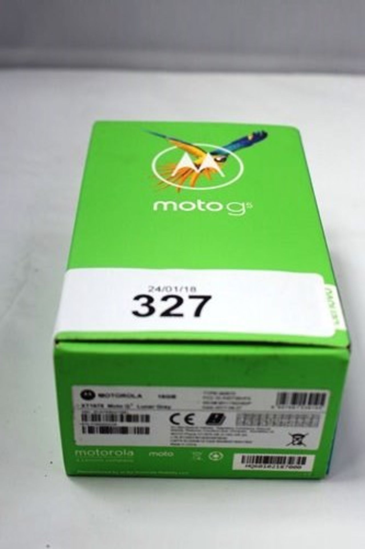 Moto G5 smartphone, 16gb, type M2675, XT1675, Moto G5 lunar grey - New in sealed box. These phones