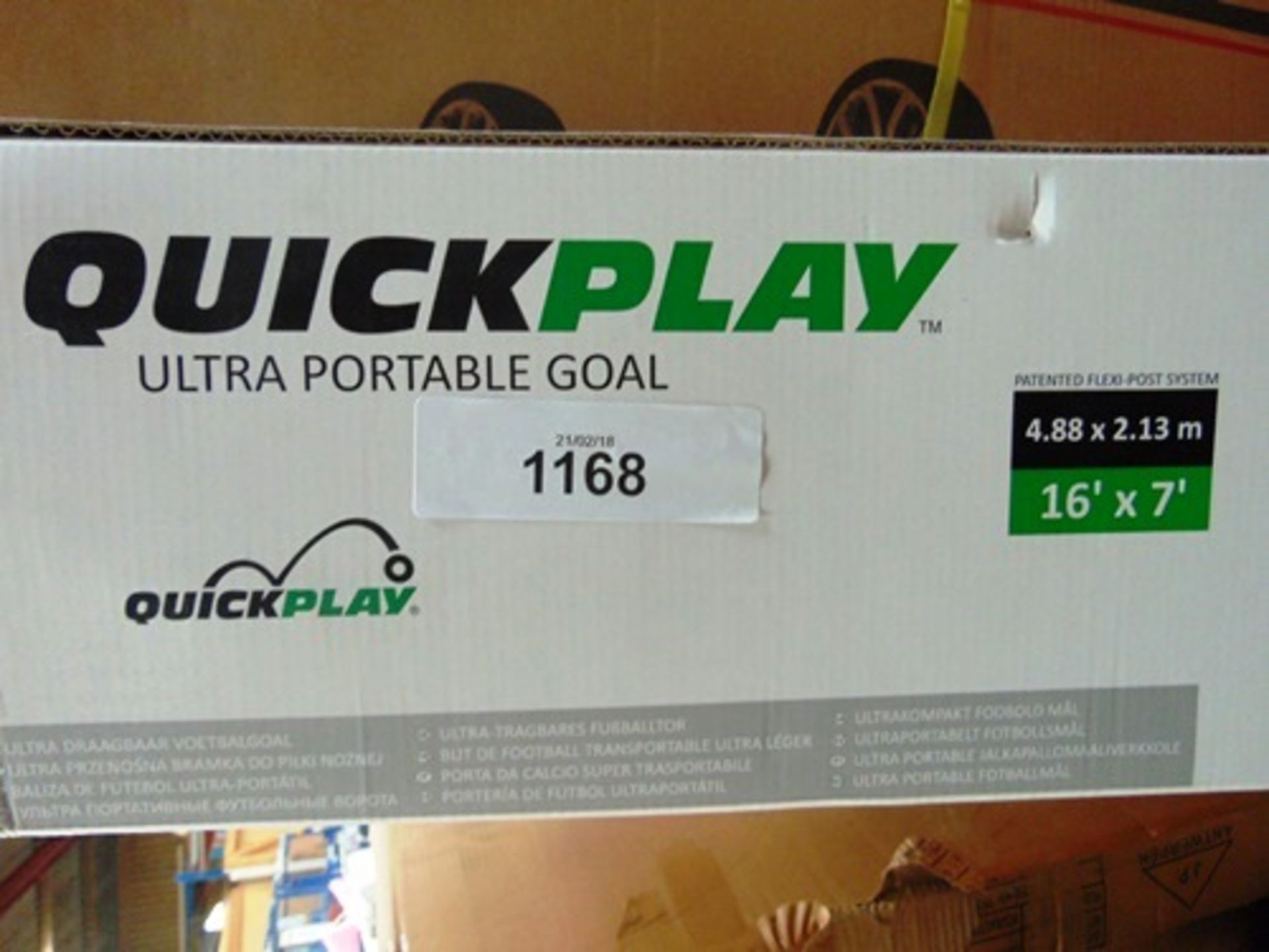 Flick Urban skill set football targets together with Quick Play ultra-portable goal, 4.88 x 2. - Image 3 of 3